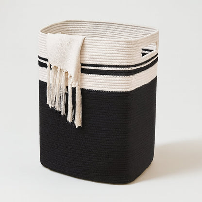 TidyNest – Jumbo Oppbevaringskurv med Romslig og Sammenleggbar Design