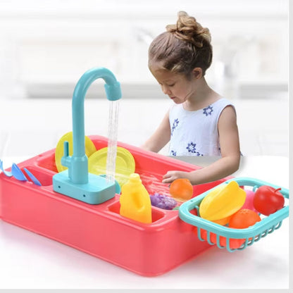 MiniChef – Mini Lekesett med Vannkran og Grønnsaksleker