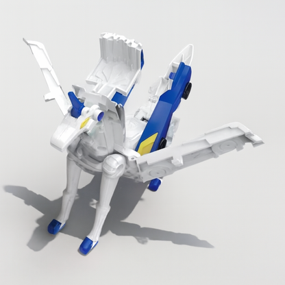 RoboCar – Forvandlingsleke Bil til Enhjørning med Lys og Lyd