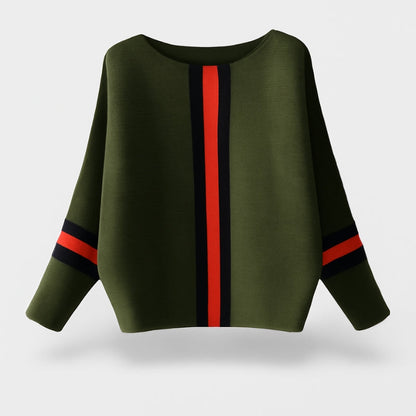 Ingrid - Genser med lange ermer og rund hals