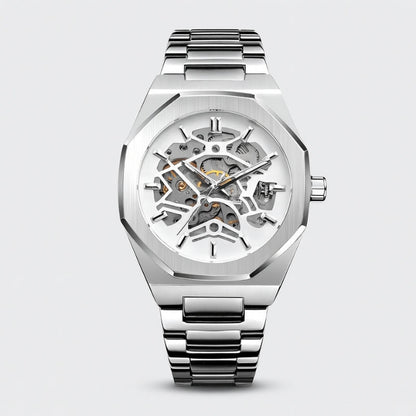 Gunnar – Automatisk armbåndsur med vanntett og justerbart design