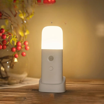 MotionGlow – Oppladbart LED Bevegelsessensorlys med Justerbar Lysstyrke