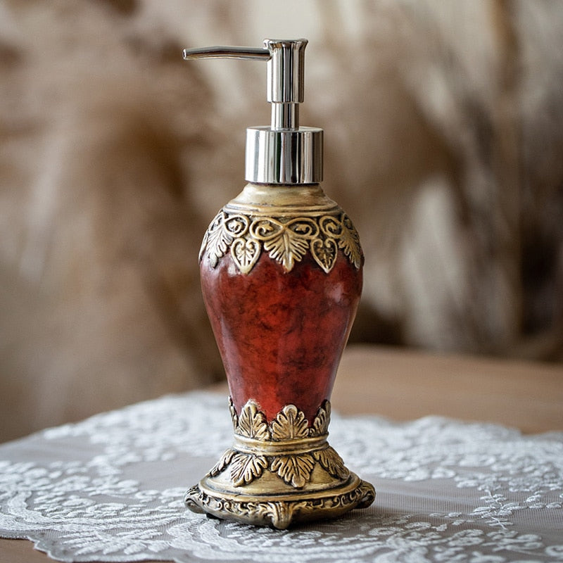 CrystalMist – Elegant retro såpedispenser med elegant vintage-sjarm