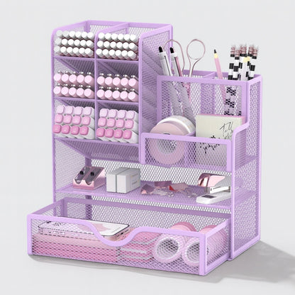 ClutterBox – Multifunksjonell Skrivebordsorganisator for Daglige Nødvendigheter