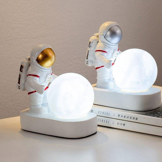AstronautGlow - Sjarmerende nattbordslampe med astronauttema for koselige netter