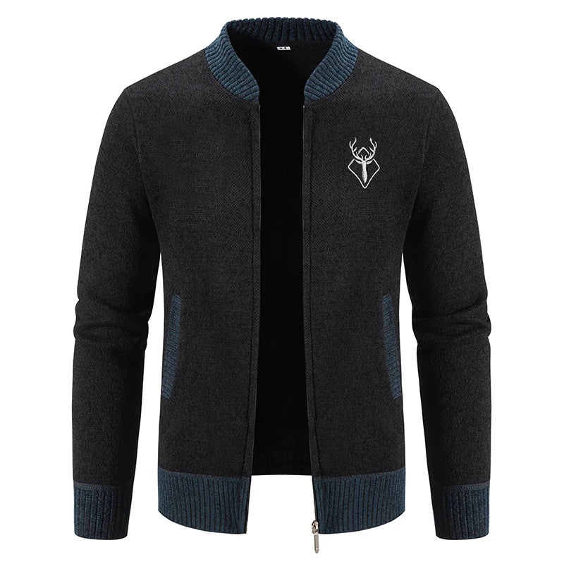 Bruno - Slim-Fit Langermet Jakke Med Glidelås Og Lommer