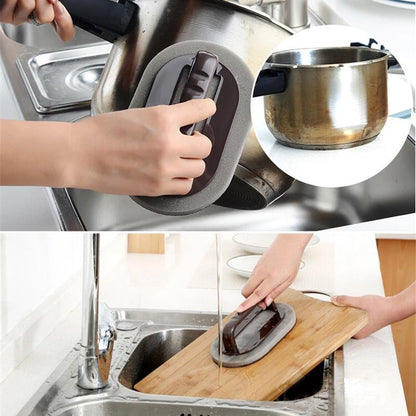 GripClean - Ergonomisk Kjøkkensvamp med Kraftig Skrubbing