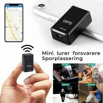 TrackGuard - Kompakt GPS-tracker for stedsovervåking i sanntid