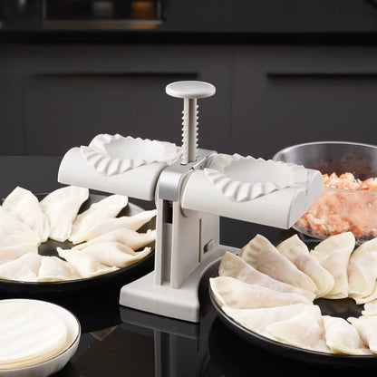 LunaGlow – Dobbel automatisk dumpling-maskin for kjøkkenet