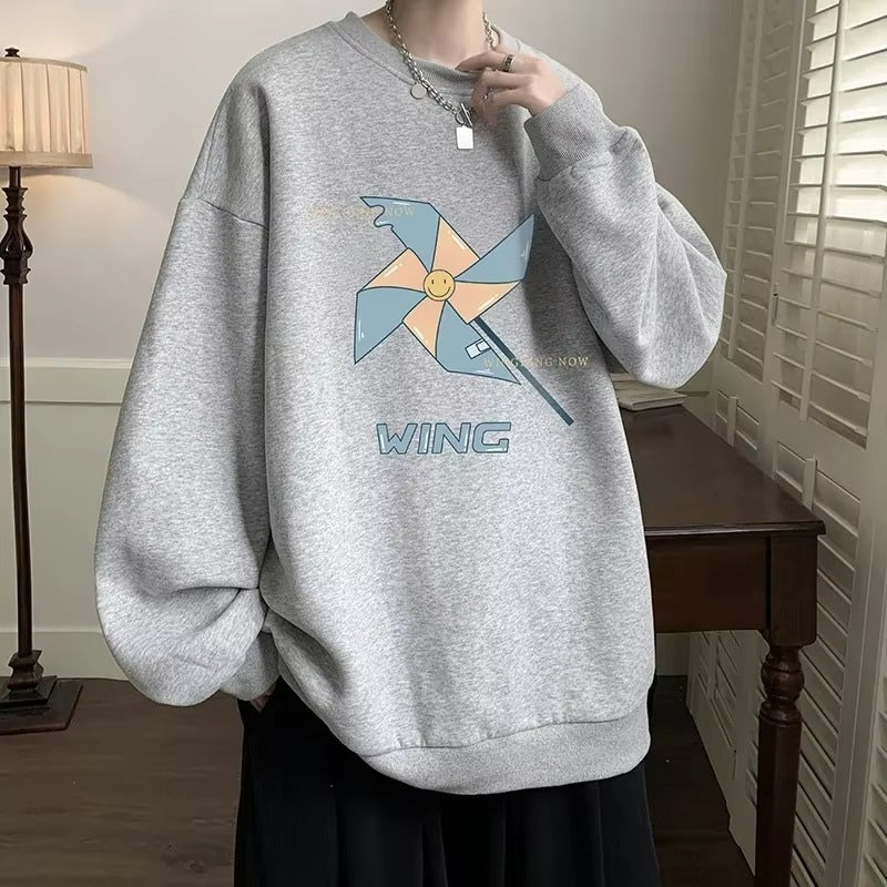 Archer – Langermet Genser med Rund Hals og Ribbedetaljer