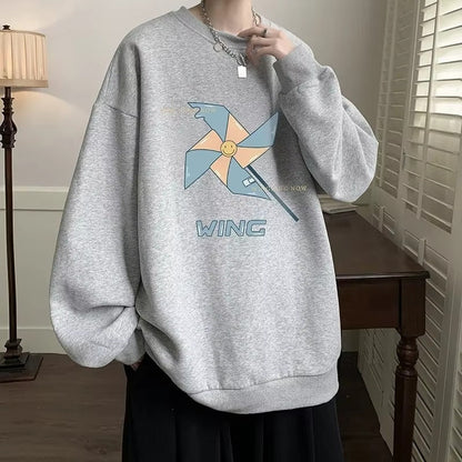 Archer – Langermet Genser med Rund Hals og Ribbedetaljer