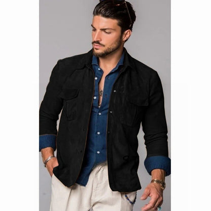 Ronaldo – Tidløs jakke med funksjonelle brystlommer og avslappet passform