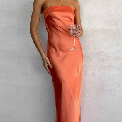 Lina - Elegant kjole med offshoulder utforming og komfortabel passform