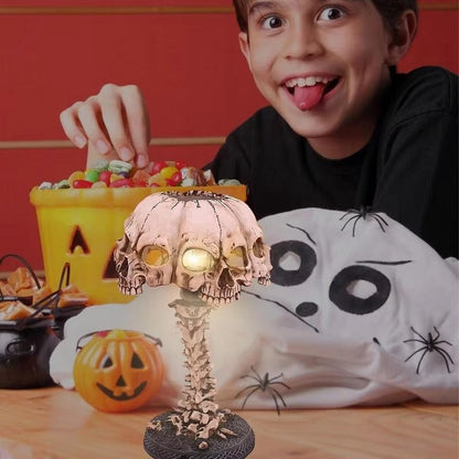 LumiSkull – LED Lampe med Hodeskalleform for Dekorativ Stemning