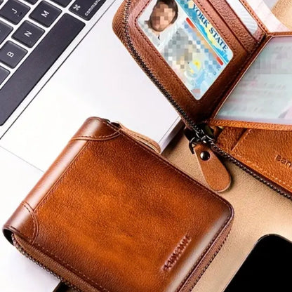 Simen – Lommebok med glidelås og flere kortrom