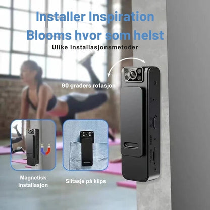 QuickShot - Slankt Bærbart Kamera Med Oyeblikkelig HD Opptak