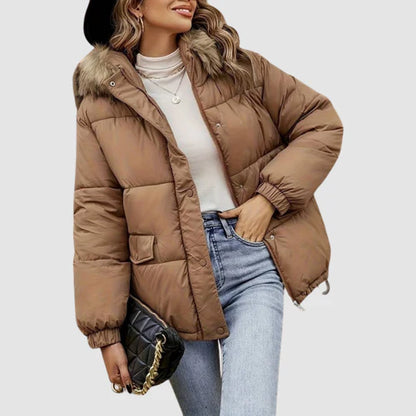 Clara – Langermet Hettefrakk med Glidelås