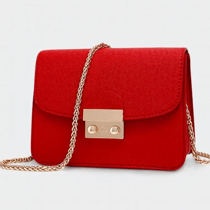 Camilla – Mini skulderveske med kjedestropp og stor kapasitet