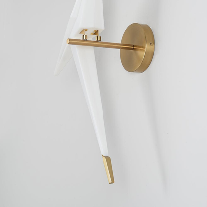 AuriNest – Vegglampe med fuglemotiv og integrert LED