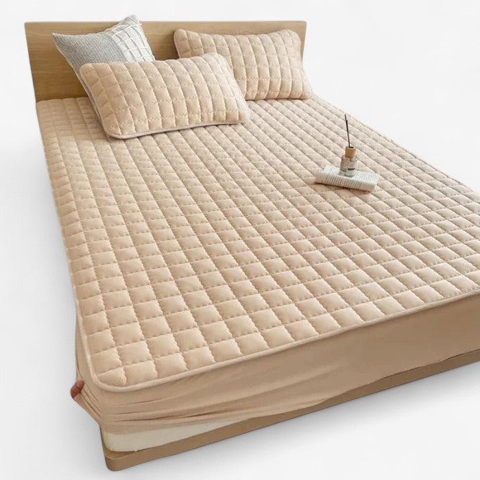 CozyRest – Madrassbeskytter med Quiltet Mønster