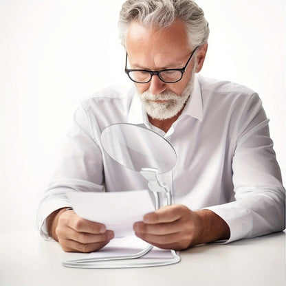 DIYNeck – Justerbart Forstørrelsesglass for Hals til Sying