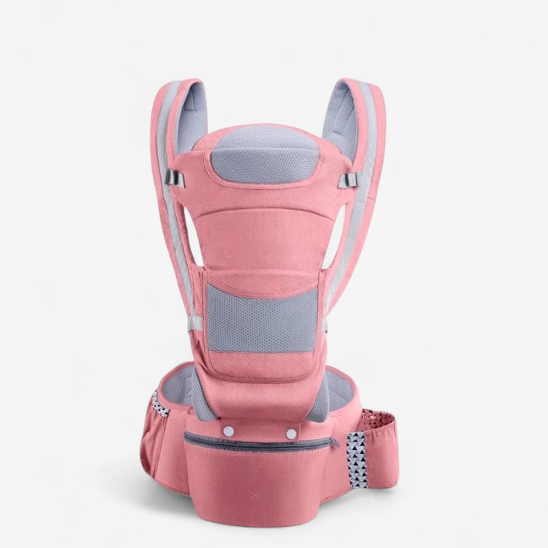 BabyNest – 3-i-1 bæresele for baby med oppbevaringslomme og justerbare stropper