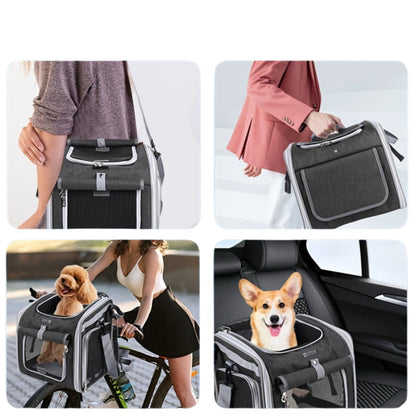 PawVelo – Utvidbar sykkelkurv for små kjæledyr med ventilasjon