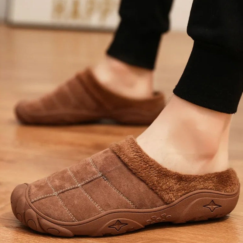 SlipGuard - Slip on Tøfler med Rund Tå og Lukket Tå