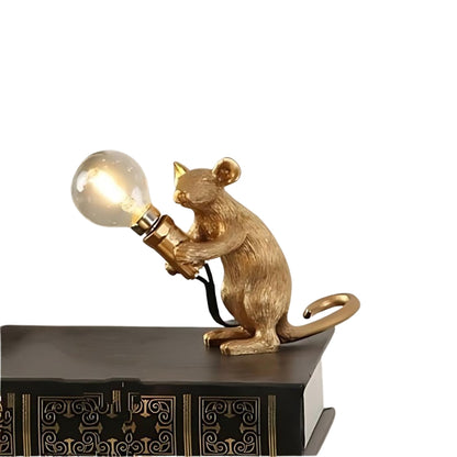 NookTail - Dekorativ muselampe med myk belysning og lunefull design