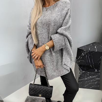 Luna - Genser med avslappet passform og rund halsringning