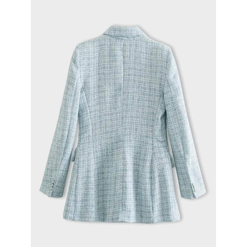 Jenny – Elegant skreddersydd blazer med lange ermer og raffinert utseende