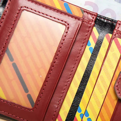 Alexander – Lommebok med Kjedestropp og Dobbel Glidelås