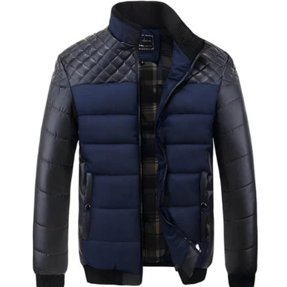 Ethan – Klassisk bomberjakke med heldekkende glidelås foran og sikre praktiske lommer