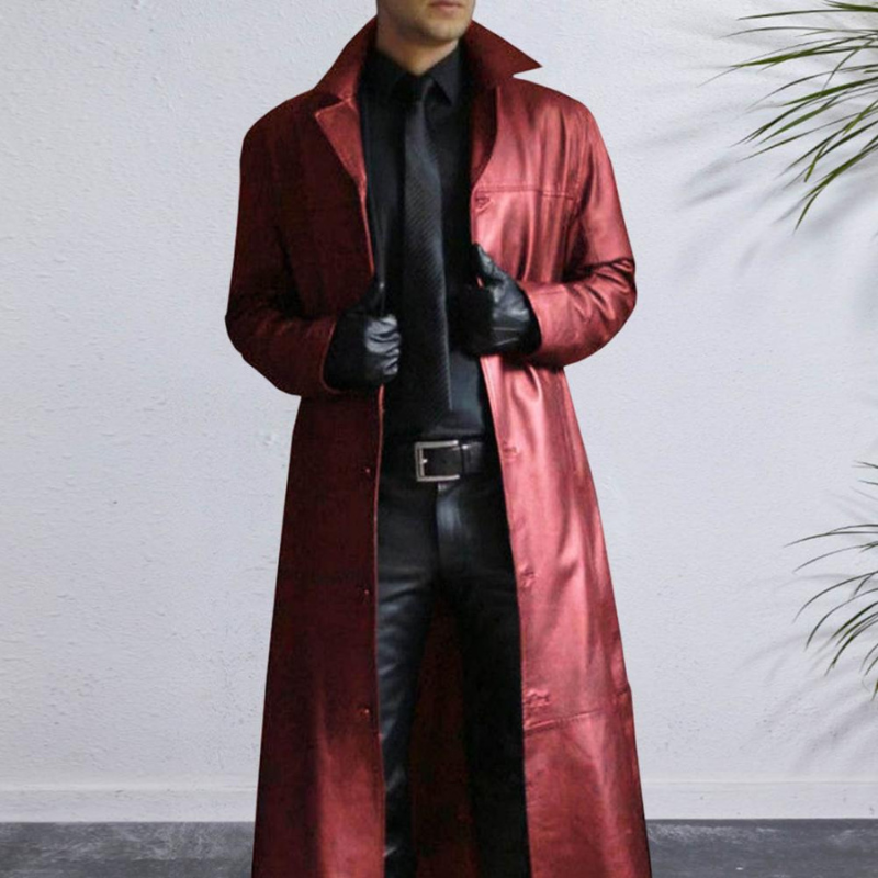 Bodhi – Langermet Trenchcoat med Slå-Over-Krage