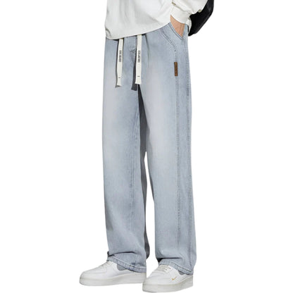 Bruce – Vide benbukser med avslappet passform og funksjonelle lommer