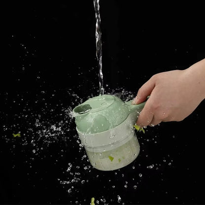 ChopMaster - Elektrisk grønnsakskutter med USB-oppladbar og trådløs design