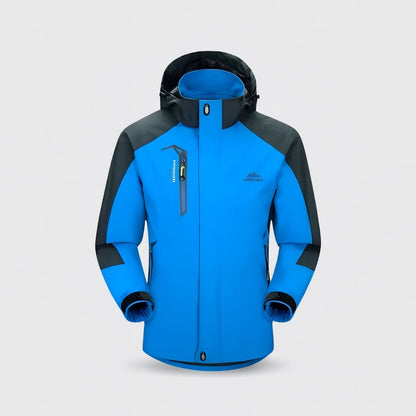 Ruben - Vanntett Jakke med Hette Glidelås og Lange Ermer