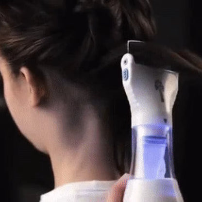 CleanComb – Elektrisk hårkam med LED-lys og kompakt design