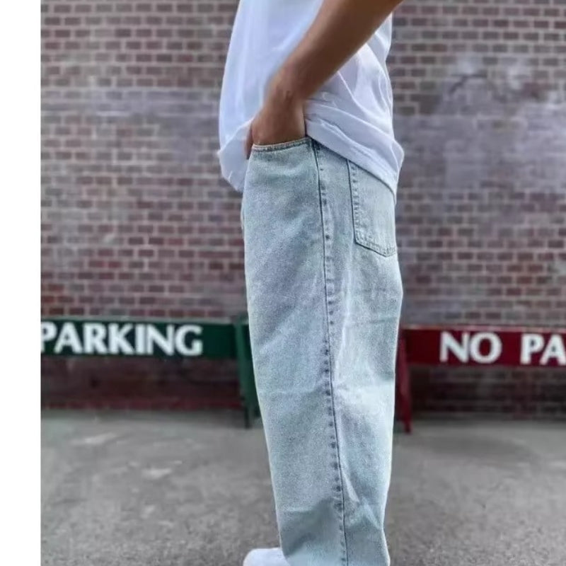 Everett – Vide Bukser med Høy Midje og Lommer