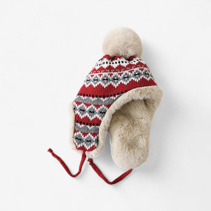 Celeste – Trapperlue med Øreklapper og Snøring