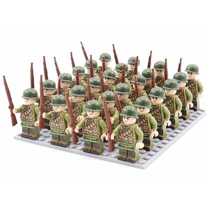 BlockBattles - Byggeklossesett med enheter fra andre verdenskrig for pedagogisk moro