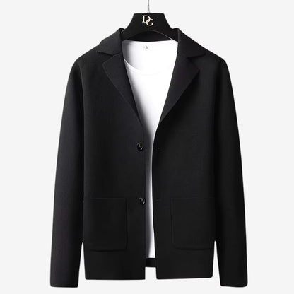 Daniel – Langermet blazer med krage og knapper