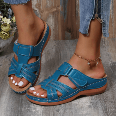 VivaWalk - Komfortable Slip-On Tøfler med Ekstra Traction