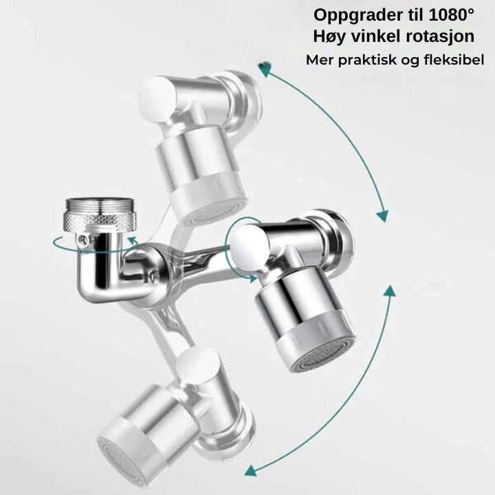 EasyClean - 1080° Vidvinkel Roterende Sprutfilterkran