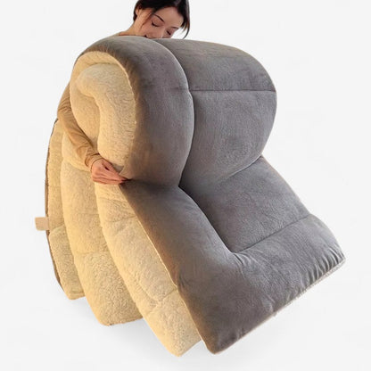 Lunaria – Rektangulært Dynetrekk med Dobbeltsidig Design