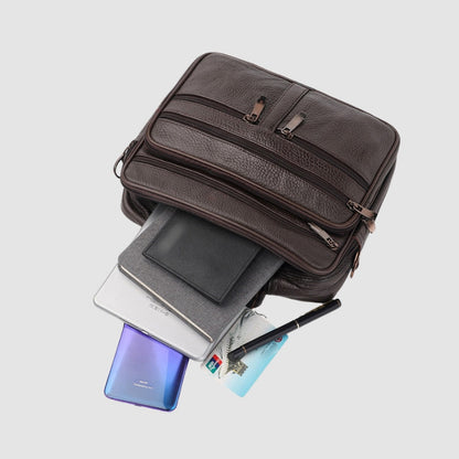 Erik – Skulderveske med justerbar stropp og glidelås