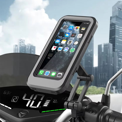 RideMate – Roterende motorsykkeltelefonholder med powerbank