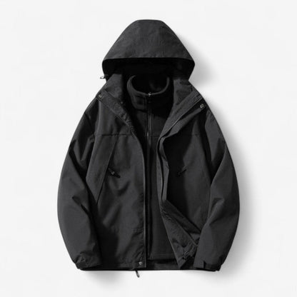 FlexZip – 3 i 1 Avtakbar Zip Jakke med Sidelommer