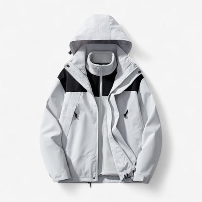 FlexZip – 3 i 1 Avtakbar Zip Jakke med Sidelommer