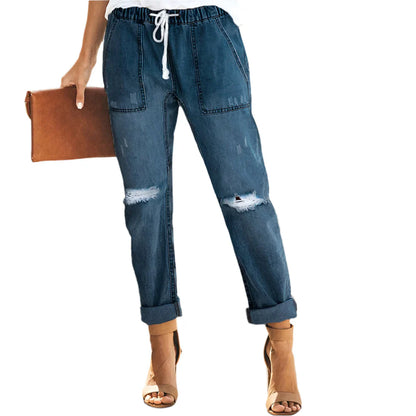 Evelien - Stilig bukse med funksjonelle lommer og fleksibel passform